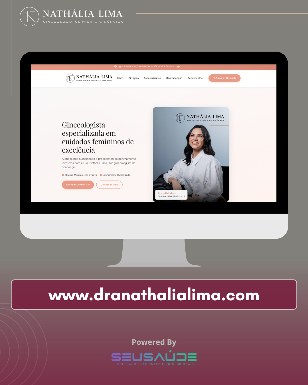 Landing Page Dra. Nathália